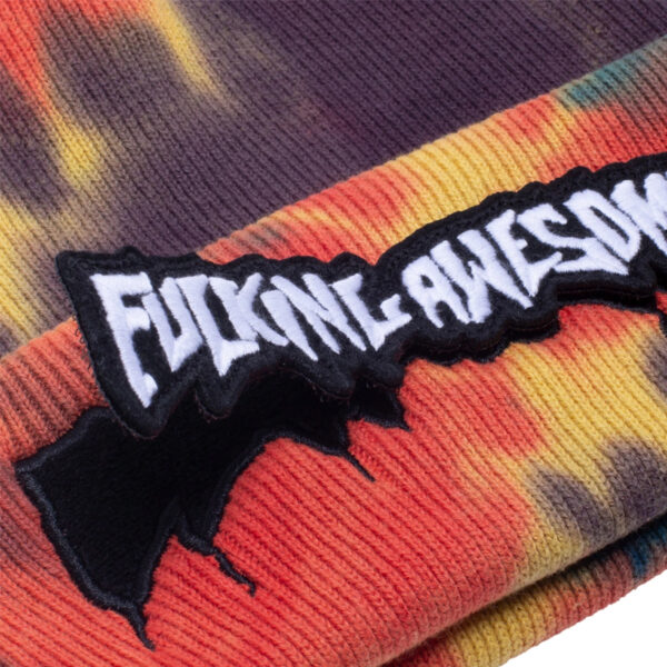 Fucking Awesome Velcro Stamp Cuff Beanie - Imagen 2