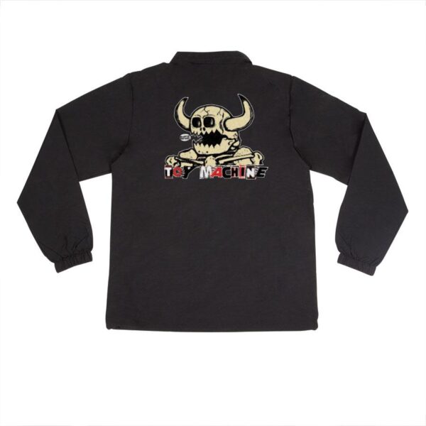 Toy Machine x Independent Toy Mash Up Black Coach Jacket - Imagen 2