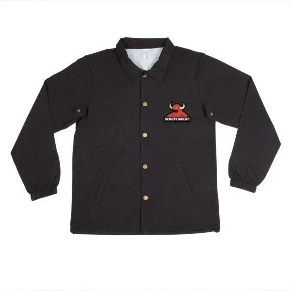 Toy Machine x Independent Toy Mash Up Black Coach Jacket