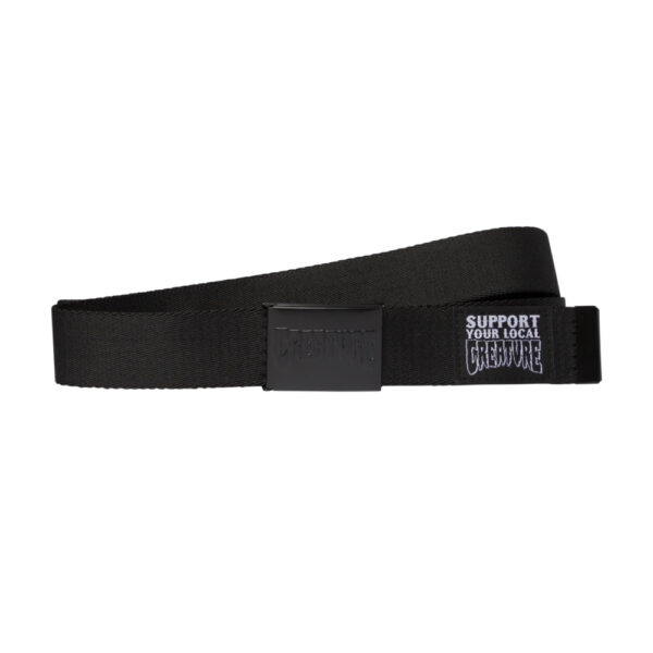 Creature Logo Stamp Web Belt