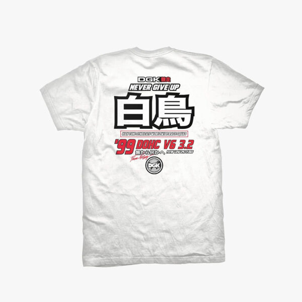 DGK Pole Position White Tee - Imagen 2
