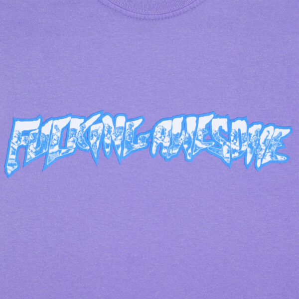 Fucking Awesome Cherub Fight Violet Tee - Imagen 2