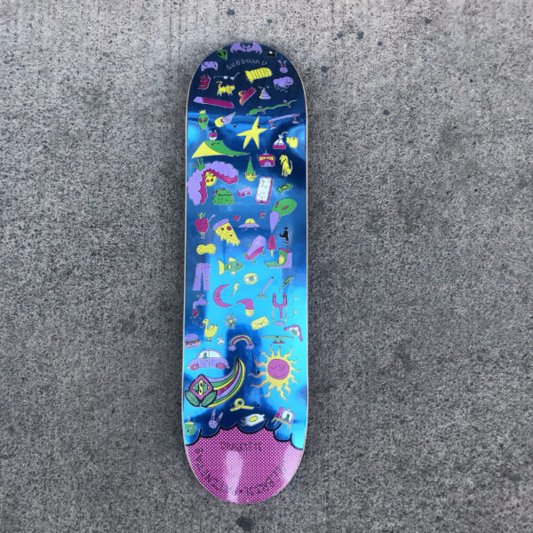 Alebrije Stickers Foil Tabla 8.25"