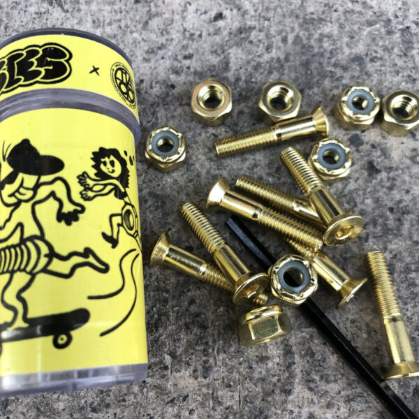 TACO Tornillos Peggles Dorados Llave Allen - Imagen 2