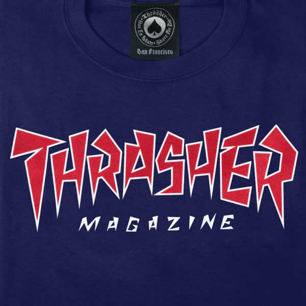 Thrasher Jagged Logo Tee - Imagen 2