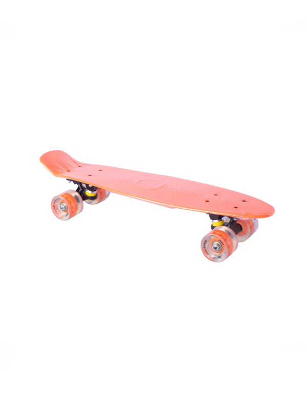 Display Patineta Tipo Penny Naranja