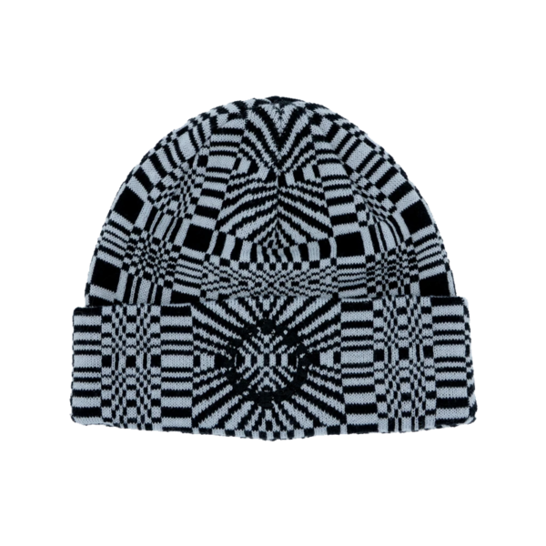 Quasi Overshot Grey Beanie