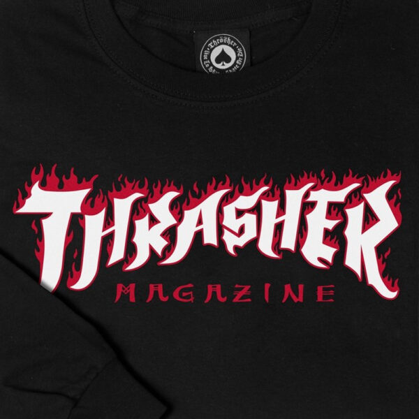 Thrasher Possessed Logo Long Sleeve - Imagen 2