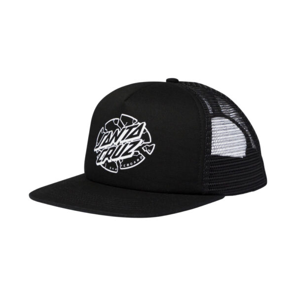 Santa Cruz Broken Dot Mesh Trucker Hat