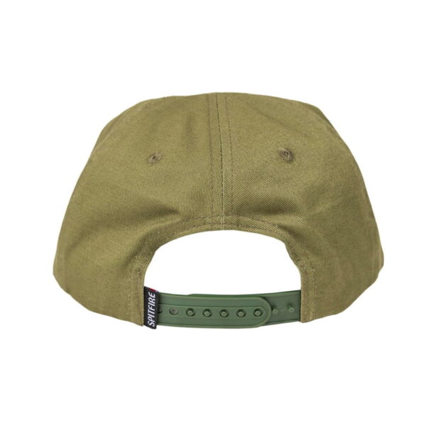 Spitfire Bighead Olive/Red Snapback - Imagen 2