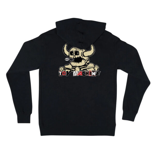 Toy Machine x Independent Toy Mash Up Black Pullover Hoodie - Imagen 2