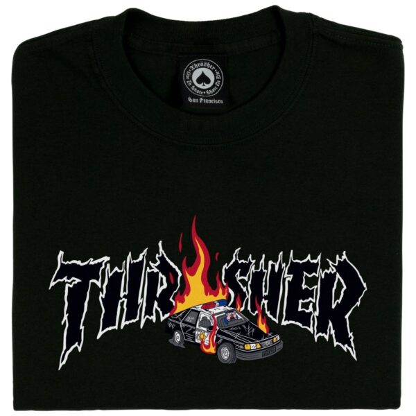 Thrasher x Neckface Cop Car Tee - Imagen 2
