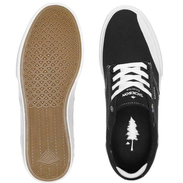 Emerica Dickson Black/White - Imagen 3