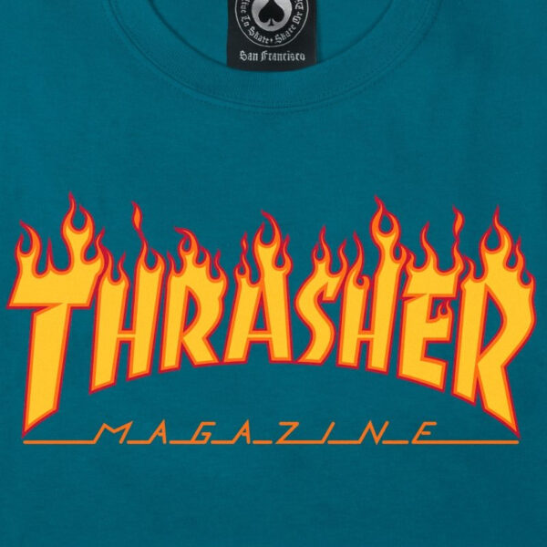 Thrasher Flame Galapagos Blue - Imagen 2