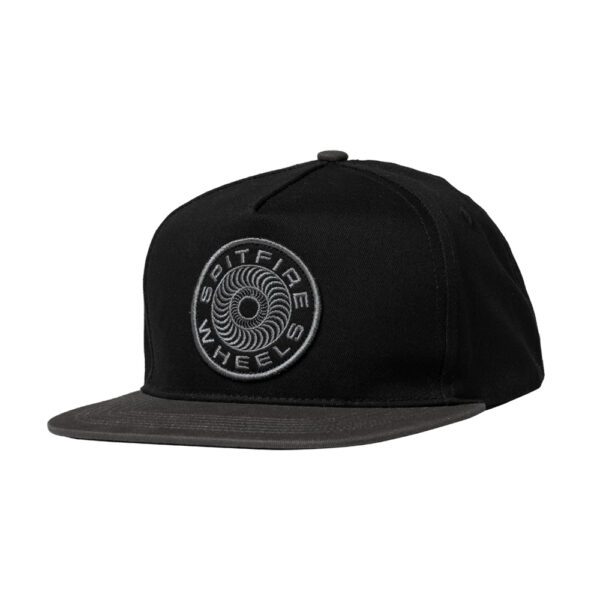 Spitfire Classic '87 Swirl Patch Black Snapback