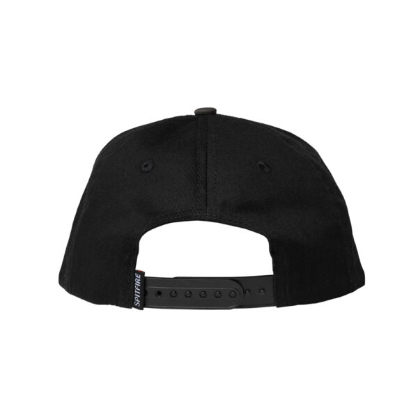 Spitfire Classic '87 Swirl Patch Black Snapback - Imagen 2