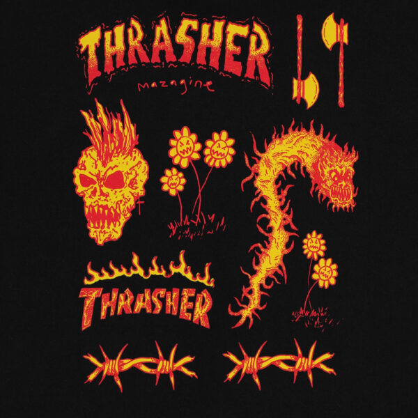 Thrasher Sketch Tee - Imagen 2