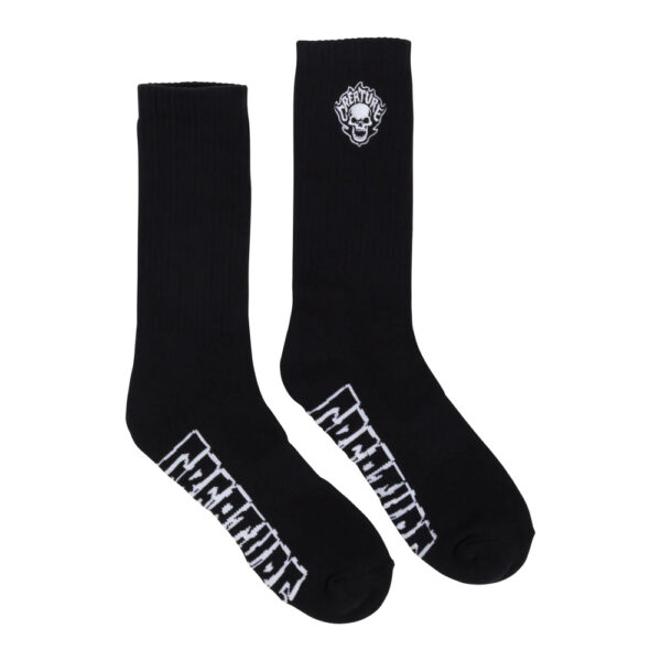 Creature Bonehead Flame Crew Socks