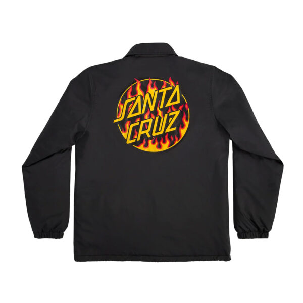 Santa Cruz x Thrasher Flame Dot Coach Jacket