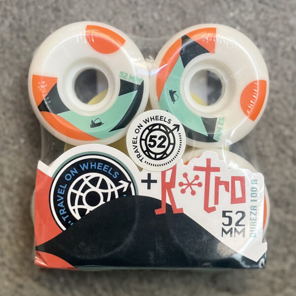 Travel On Wheels Retro Ruedas Conicas 52mm