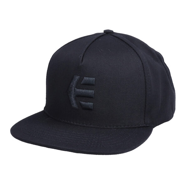 Etnies Icon Black Snapback