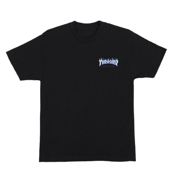 Santa Cruz x Thrasher Flame Dot Tee - Imagen 2