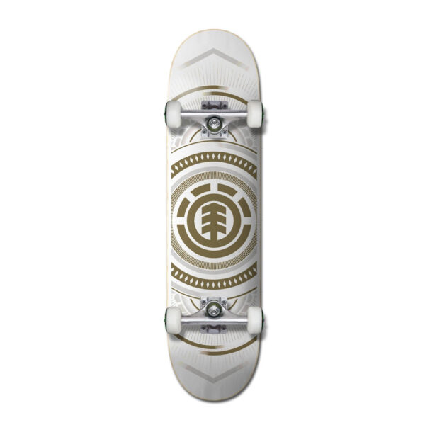 Element Hatched White Gold Patineta Completa 8