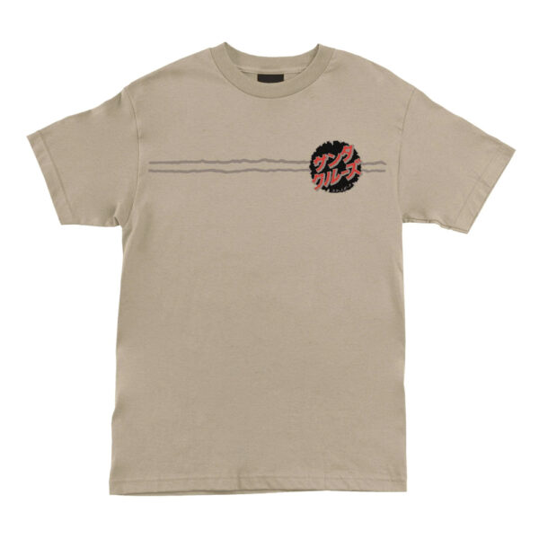 Santa Cruz x Godzilla Destroyer Stripes Tee - Imagen 2
