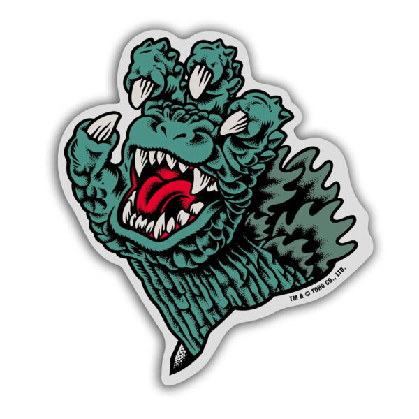 Santa Cruz Vs Godzilla Mylar Sticker Pack c/4 9 x 9 cms - Imagen 5