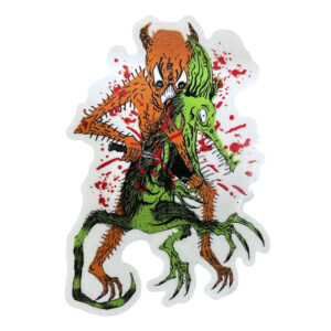 Baker x Neckface Toxic Rats Sticker 5 16x15cms
