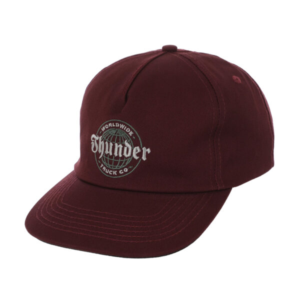 Thunder Worldwide Maroon Snapback