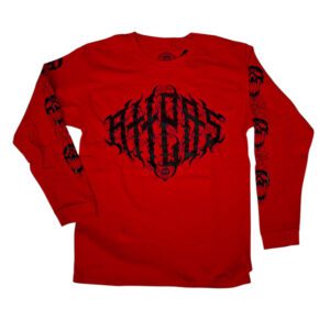 Atteos Calavera Logo Manga Larga
