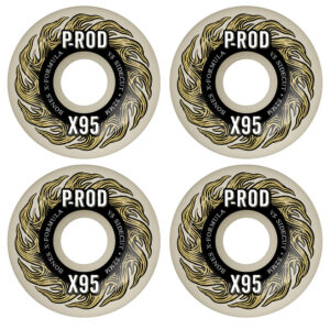 Bones P-Rod Pro X-Formula Sidecut Wheels 54mm 95A