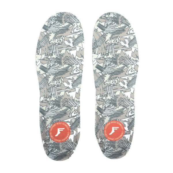 FP Insoles Kingfoam Orthotics Fluid X Pro White Camo Plantillas 27 - 27.5 cms - Imagen 2