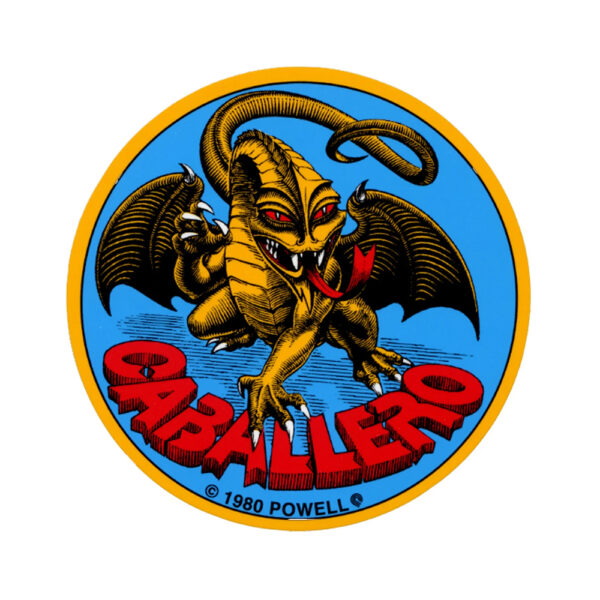 Powell Peralta Caballero Original Dragon Sticker 9 cms